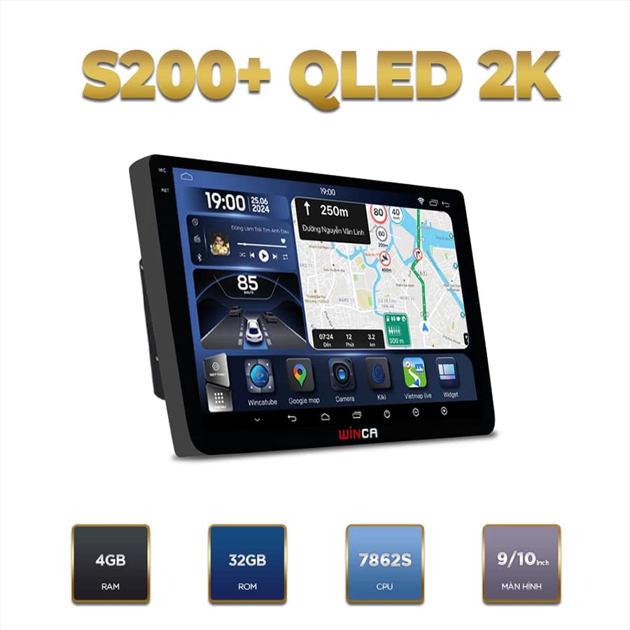 Màn Hình Android S200+ QLED 2K