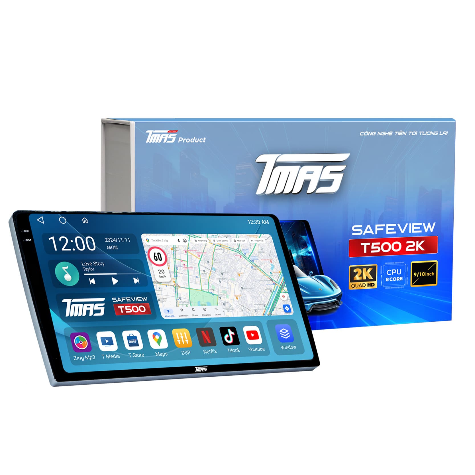 Màn hình Android TMAS T500 2K