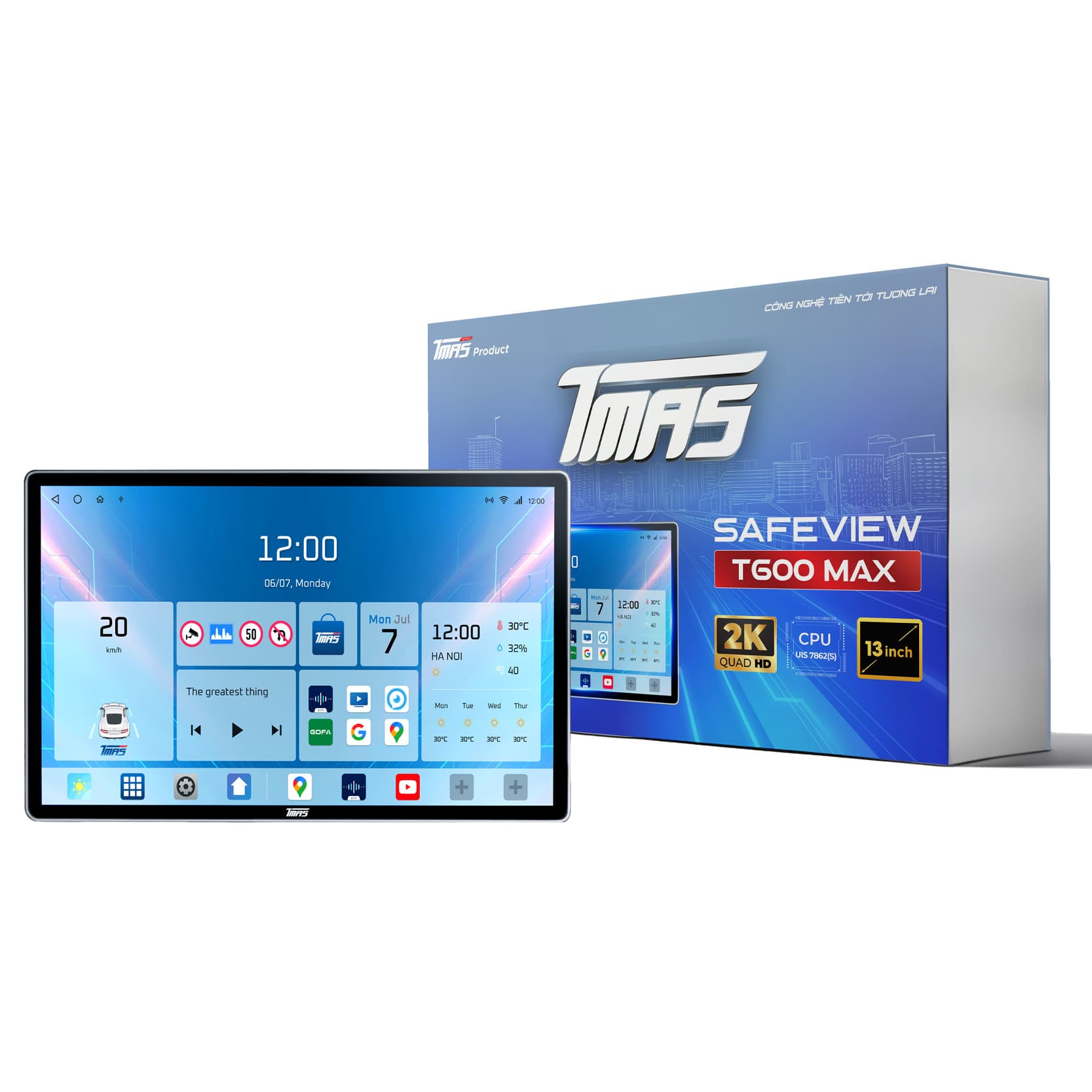 Màn hình Android TMAS T600MAX
