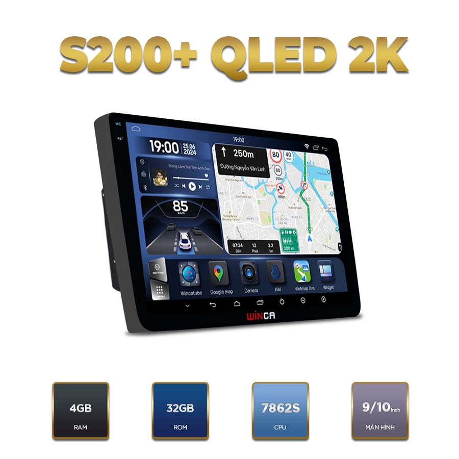 Màn hình Android S200+ QLED 2K
